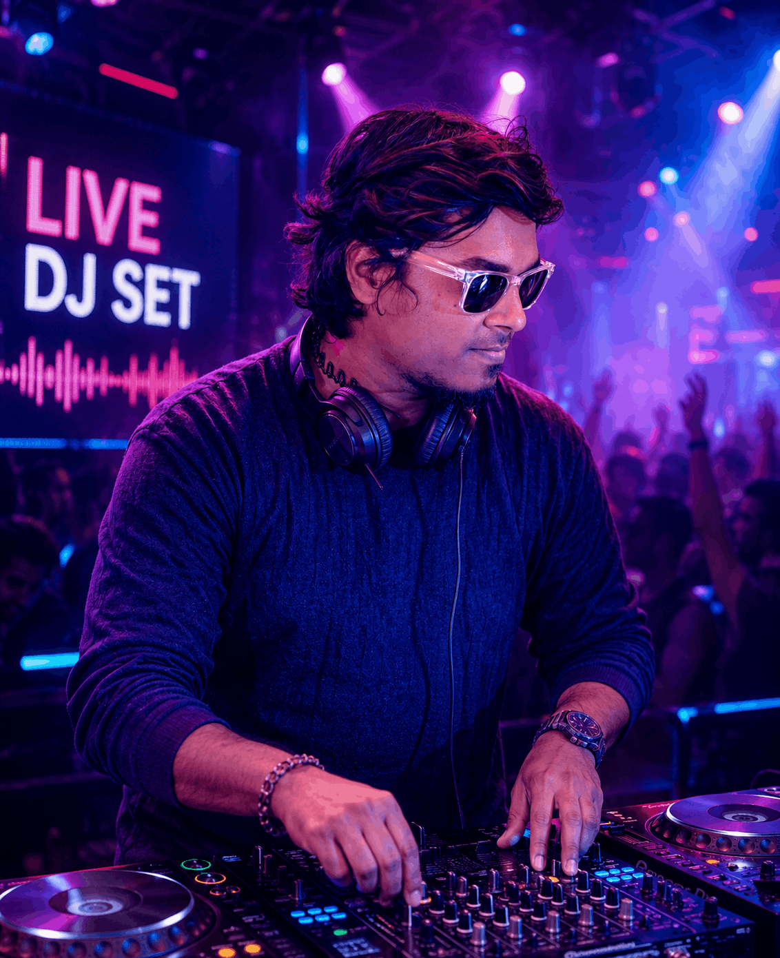 console image | disc jockey entertainment